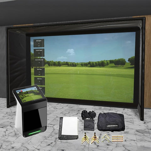 Garmin Approach R50 SIG DIY Golf Simulator Studio Package Golf Simulator Garmin 15'4" x 9'10" 5' (R50)