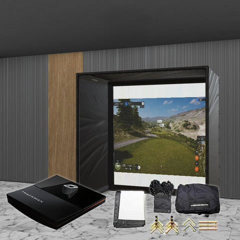 Trackman iO SIG DIY Golf Simulator Studio Package Golf Simulator Trackman 8'4" x 8'4" x 5' (iO)
