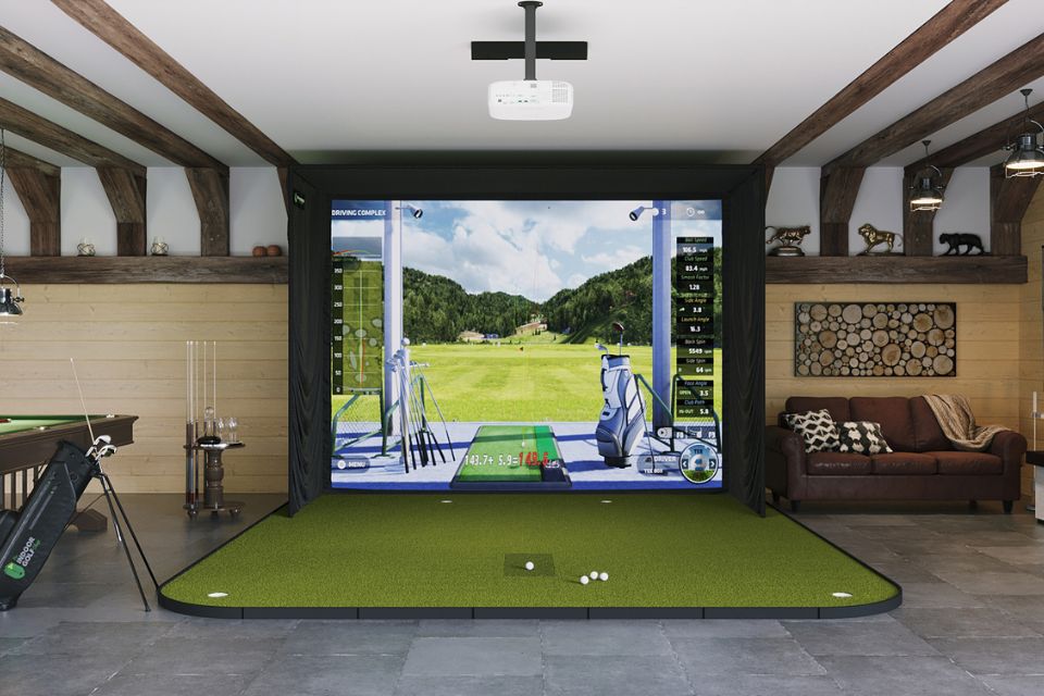 Uneekor QED SIG12 Golf Simulator Package