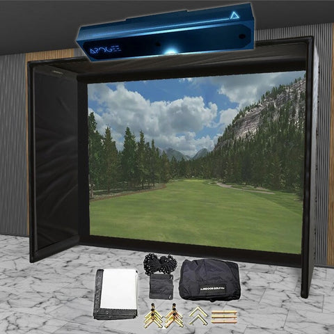 TruGolf APOGEE SIG DIY Golf Simulator Studio Package Golf Simulator TruGolf 12'2" x 9'4" x 5' (TGA)