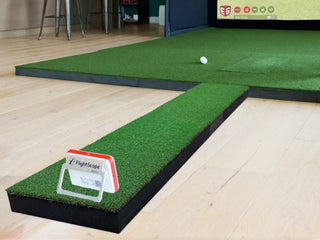 Golf Simulator accessory - golf mat extension for doppler launch monitors