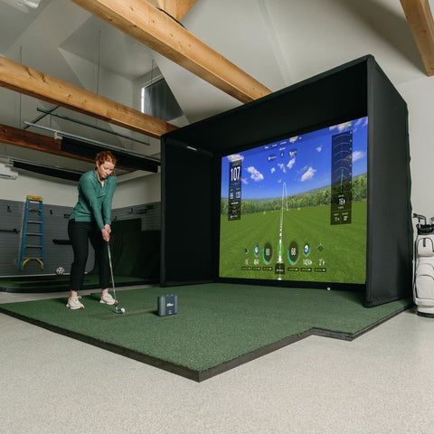 SkyTrak MAX Golf Simulator package