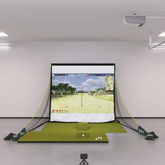 Garmin Approach R10 Bronze Golf Simulator Package Golf Simulator Garmin SIGPRO 4' x 7' 