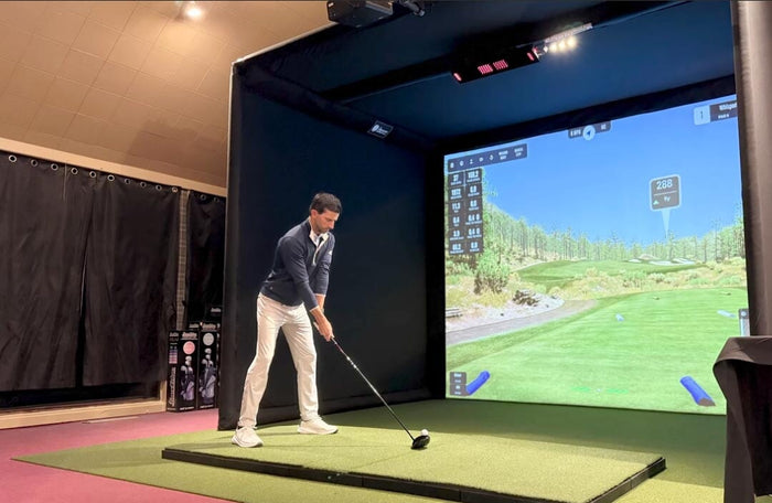 Driver on Uneekor EYE XO2 Commercial Enclosure