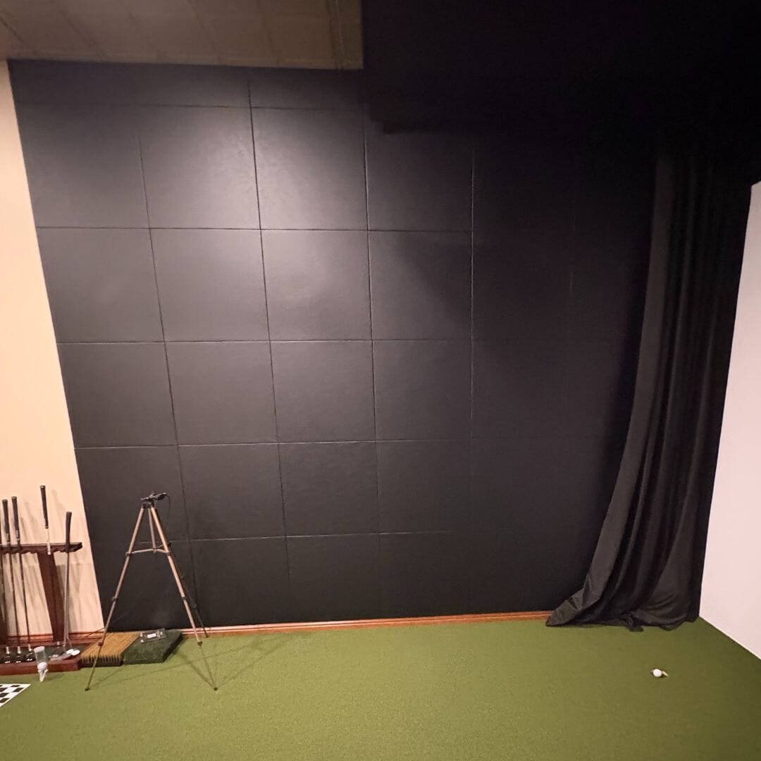 golf simulator wall panels