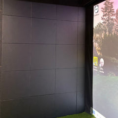 golf simulator wall panels