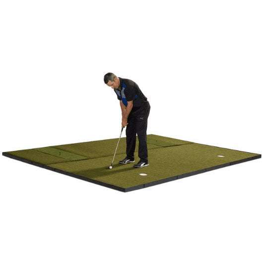 Fiberbuilt 10′ x 10′ Double-Hitting Combo Mat Golf Mat Fiberbuilt 