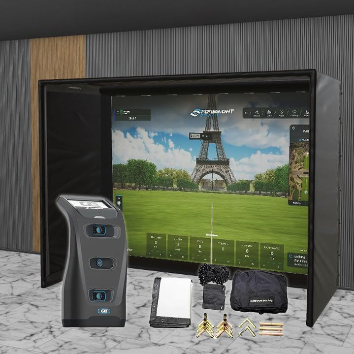Foresight Sports GC3/GC3s SIG DIY Golf Simulator Studio Package Golf Simulator Foresight Sports 10'10" x 8'4" x 5' (GC3) 