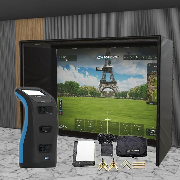 Foresight Sports GC3/GC3s SIG DIY Golf Simulator Studio Package Golf Simulator Foresight Sports 10'10" x 8'4" x 5' (GC3s) 