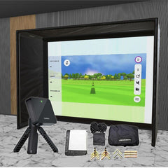 Garmin Approach R10 SIG DIY Golf Simulator Studio Package Golf Simulator Garmin 10'10" x 8'4" x 5' (R10) 