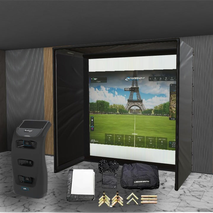 Bushnell Launch Pro i SIG DIY Golf Simulator Studio Package Golf Simulator Bushnell Golf 10'4" x 10'4" x 5' (BLPi) 