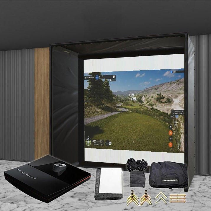 Trackman iO SIG DIY Golf Simulator Studio Package Golf Simulator Trackman 10'4" x 10'4" x 5' (iO) 