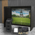 Bushnell Launch Pro i SIG DIY Golf Simulator Studio Package Golf Simulator Bushnell Golf 10'4" x 7'11" x 5' (BLPi) 