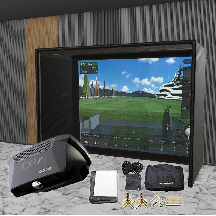 Golfin IDRA II SIG DIY Golf Simulator Studio Package Golf Simulator Golfin 10'4" x 7'11" x 5' (GFI) 