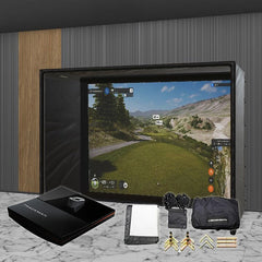 Trackman iO SIG DIY Golf Simulator Studio Package Golf Simulator Trackman 10'4" x 7'11" x 5' (iO) 