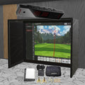 Uneekor EYE XO SIG DIY Golf Simulator Studio Package Golf Simulator Uneekor 10'4" x 7'11" x 5' (XO) 