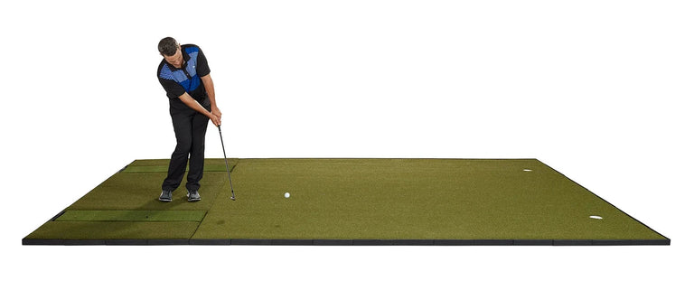 Fiberbuilt Grass Series Combo Mat System - Double Hitting - 10' x 16' Golf Mat Fiberbuilt 
