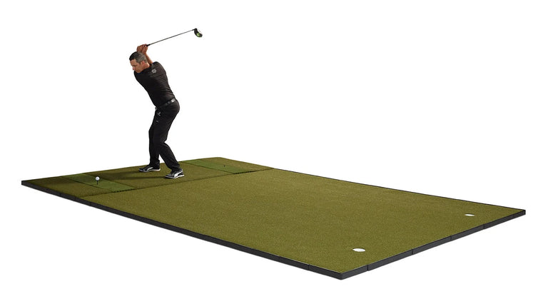 Fiberbuilt Grass Series Combo Mat System - Double Hitting - 10' x 16' Golf Mat Fiberbuilt 