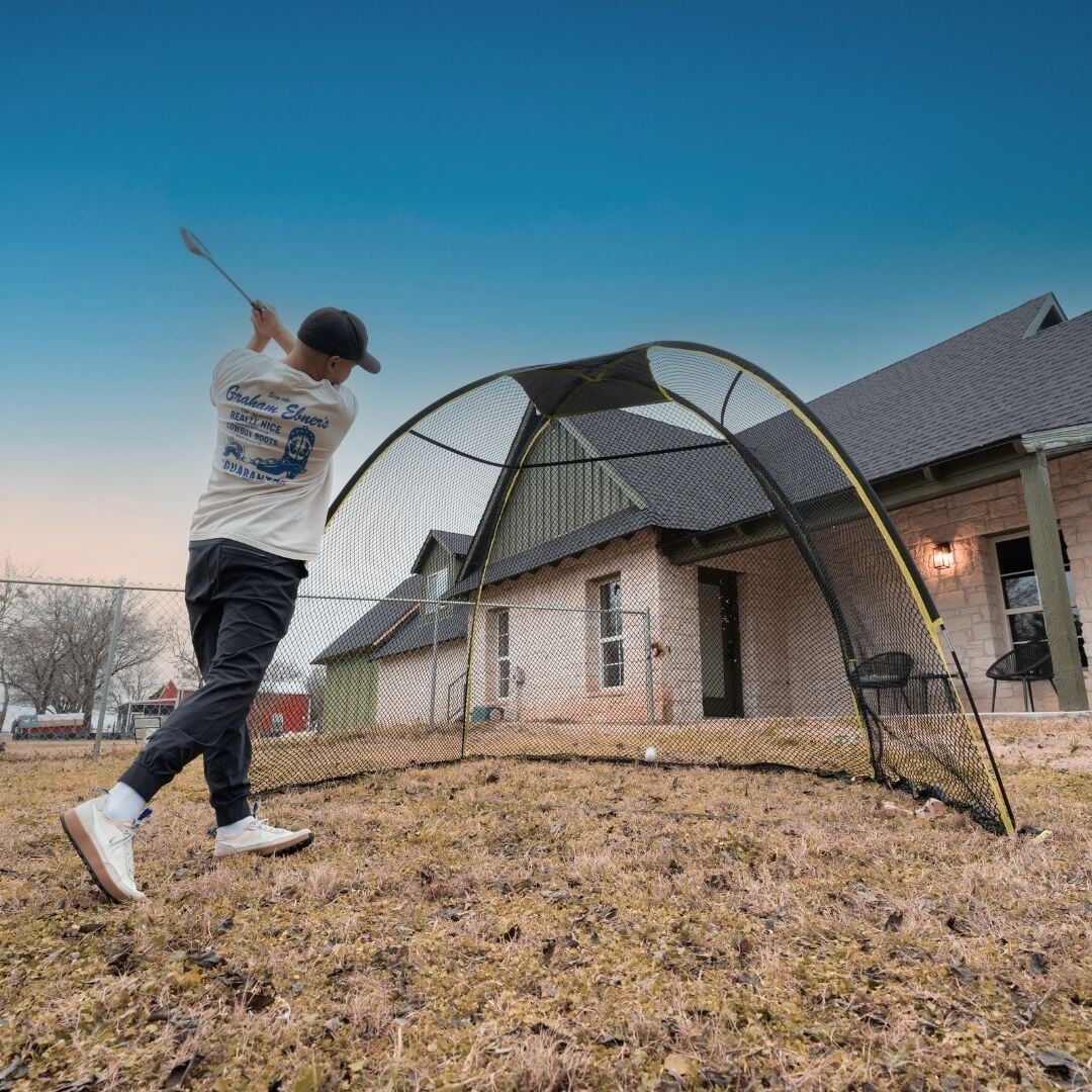 Uneekor EYE MINI Golf Net Practice Bundle Golf Simulator Uneekor 