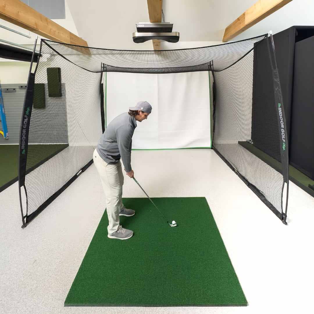 10x8x10 golf net With impact Screen