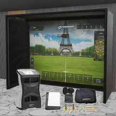 Foresight Sports GCQuad SIG DIY Golf Simulator Studio Package Golf Simulator Foresight Sports 12'10" x 9'10" x 5' (GCQ) 