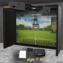 Foresight Falcon SIG DIY Golf Simulator Studio Package Golf Simulator Foresight Sports 12'10" x 9'10" x 5' (FN) 