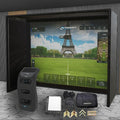 Bushnell Launch Pro i SIG DIY Golf Simulator Studio Package Golf Simulator Bushnell Golf 12'10" x 9'10" x 5' (BLPi) 