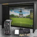 Bushnell Launch Pro SIG DIY Golf Simulator Studio Package Golf Simulator Bushnell Golf 12'10" x 9'10" x 5' (BLP) 
