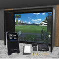 Full Swing Kit SIG DIY Golf Simulator Studio Package Golf Simulator Full Swing 12'10" x 9'10" x 5' (FSK) 