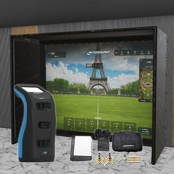 Foresight Sports GC3/GC3s SIG DIY Golf Simulator Studio Package Golf Simulator Foresight Sports 12'2" x 9'4" x 5' (GC3s) 