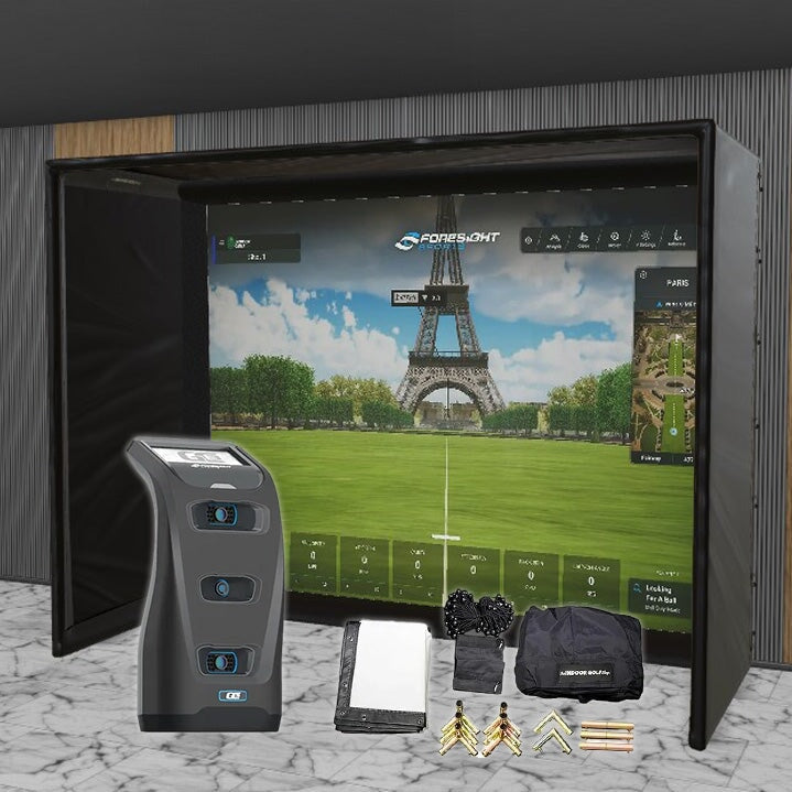 Foresight Sports GC3/GC3s SIG DIY Golf Simulator Studio Package Golf Simulator Foresight Sports 12'2" x 9'4" x 5' (GC3) 