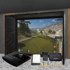 Trackman iO SIG DIY Golf Simulator Studio Package Golf Simulator Trackman 12'2" x 9'4" x 5' (iO) 