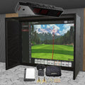 Uneekor EYE XO SIG DIY Golf Simulator Studio Package Golf Simulator Uneekor 12'2" x 9'4" x 5' (XO) 