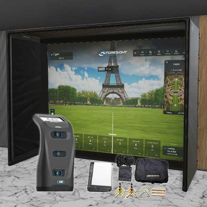 Foresight Sports GC3/GC3s SIG DIY Golf Simulator Studio Package Golf Simulator Foresight Sports 13'7" x 10'4" x 5' (GC3) 