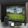 Bushnell Launch Pro i SIG DIY Golf Simulator Studio Package Golf Simulator Bushnell Golf 12'2" x 9'4" x 5' (BLPi) 