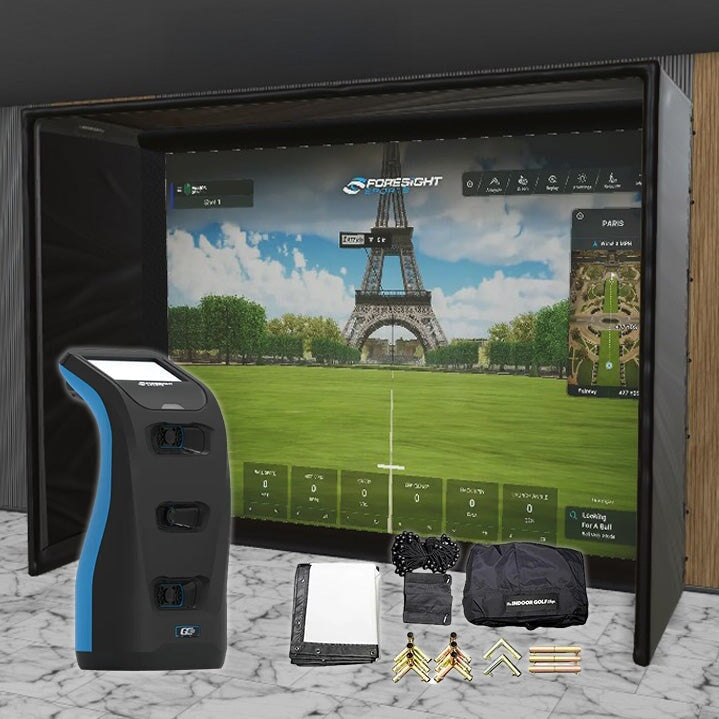 Foresight Sports GC3/GC3s SIG DIY Golf Simulator Studio Package Golf Simulator Foresight Sports 13'7" x 10'4" x 5' (GC3s) 