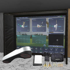 ProTee VX SIG DIY Golf Simulator Studio Package Golf Simulator Protee United 13'7" x 10'4" x 5' (PT) 