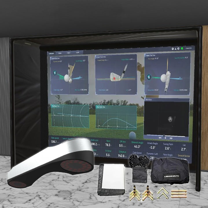 ProTee VX SIG DIY Golf Simulator Studio Package Golf Simulator Protee United 13'7" x 10'4" x 5' (PT) 