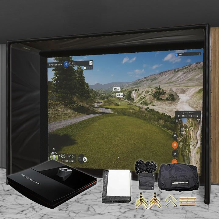 Trackman iO SIG DIY Golf Simulator Studio Package Golf Simulator Trackman 13'7" x 10'4" x 5' (iO) 