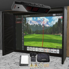 Uneekor EYE XO SIG DIY Golf Simulator Studio Package Golf Simulator Uneekor 13'7" x 10'4" x 5' (XO) 