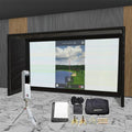 Rapsodo MLM2PRO SIG DIY Golf Simulator Studio Package Golf Simulator Rapsodo 13'7" x 7'11" x 5' (MLM) 