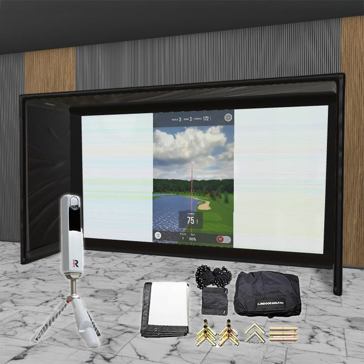 Rapsodo MLM2PRO SIG DIY Golf Simulator Studio Package Golf Simulator Rapsodo 13'7" x 7'11" x 5' (MLM) 