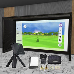 Garmin Approach R10 SIG DIY Golf Simulator Studio Package Golf Simulator Garmin 13'7" x 7'11" x 5' (R10) 
