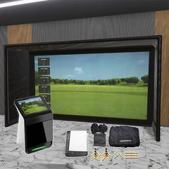Garmin Approach R50 SIG DIY Golf Simulator Studio Package Golf Simulator Garmin 13'7" x 7'11" x 5' (R50) 