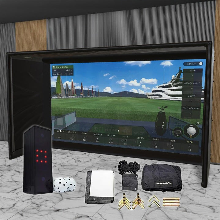 Sim Studio Golf Examples Square Golf SIG DIY Golf Simulator Studio Package - The Indoor Golf Shop