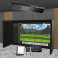 Ueekor EYE XO2 SIG DIY Golf Simulator Studio Package Golf Simulator Uneekor 13'7" x 7'11" x 5' (XO2) 