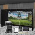 Foresight Sports GCQuad SIG DIY Golf Simulator Studio Package Golf Simulator Foresight Sports 14'2 x 8'4" x 5' (GCQ) 