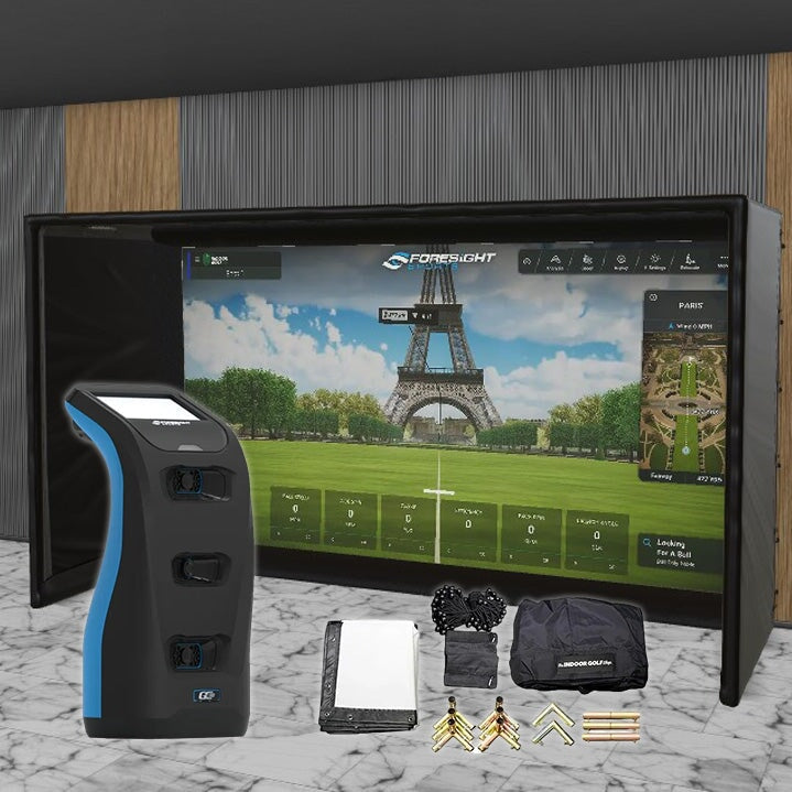 Foresight Sports GC3/GC3s SIG DIY Golf Simulator Studio Package Golf Simulator Foresight Sports 14'2 x 8'4" x 5' (GC3s) 