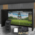 Bushnell Launch Pro i SIG DIY Golf Simulator Studio Package Golf Simulator Bushnell Golf 14'2 x 8'4" x 5' (BLPi) 