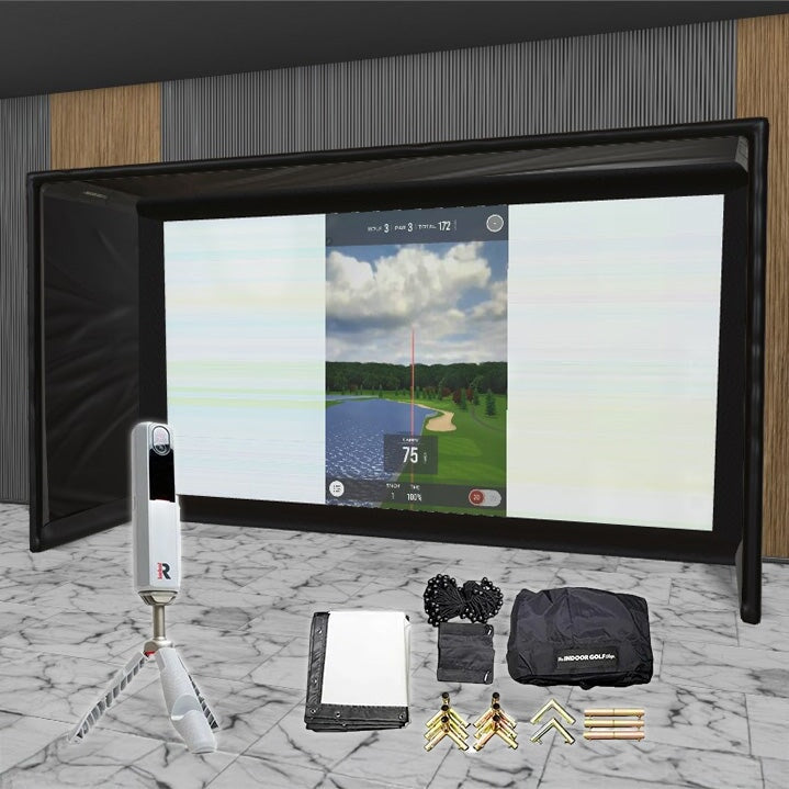 Rapsodo MLM2PRO SIG DIY Golf Simulator Studio Package Golf Simulator Rapsodo 14'2 x 8'4" x 5' (MLM) 